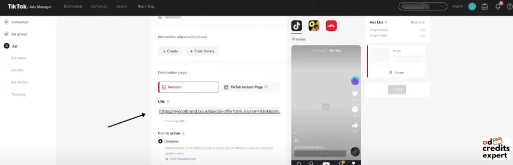 Build Your UTM Links on Tiktok