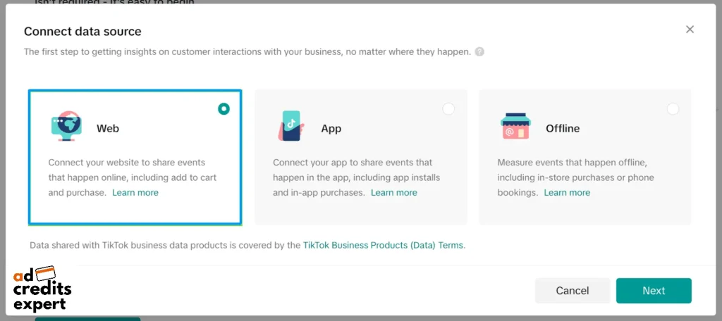Tiktok Ads Web Events
