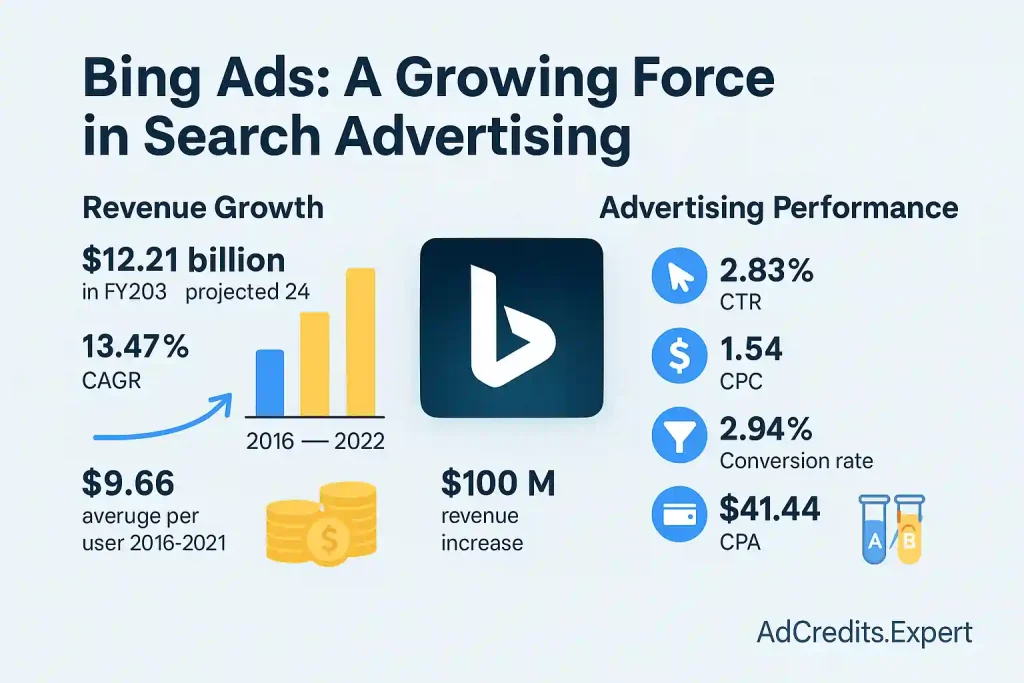 Bing Revenue and Advertising Statistics