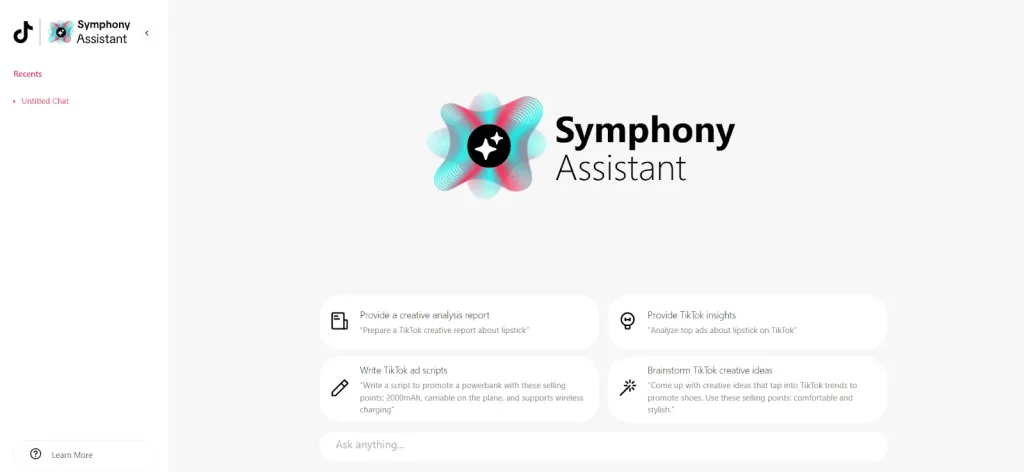 TikTok Symphony Assistant