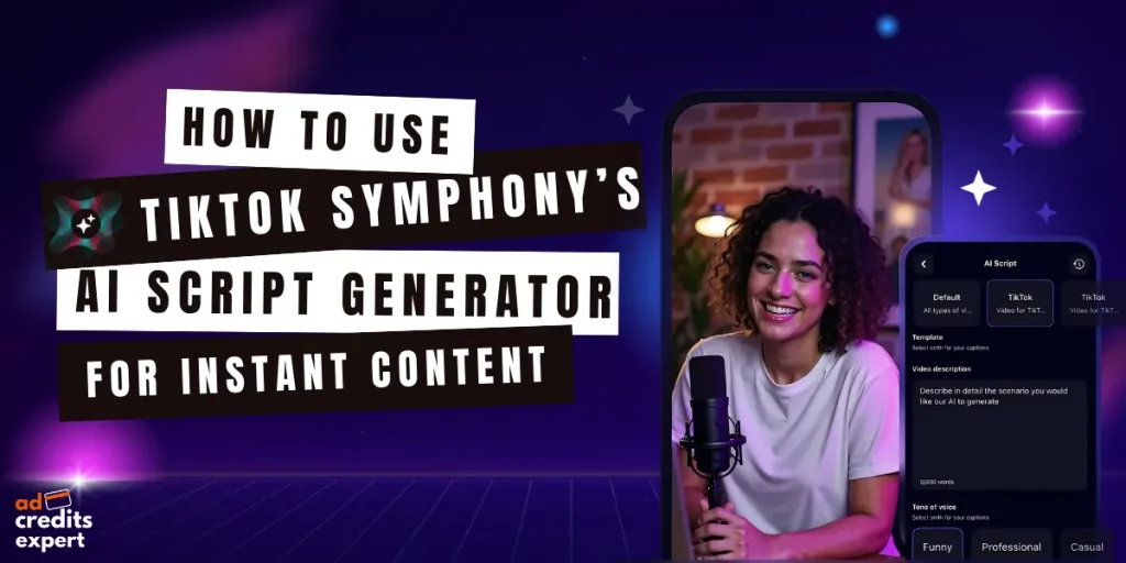TikTok Symphony's AI Script Generator