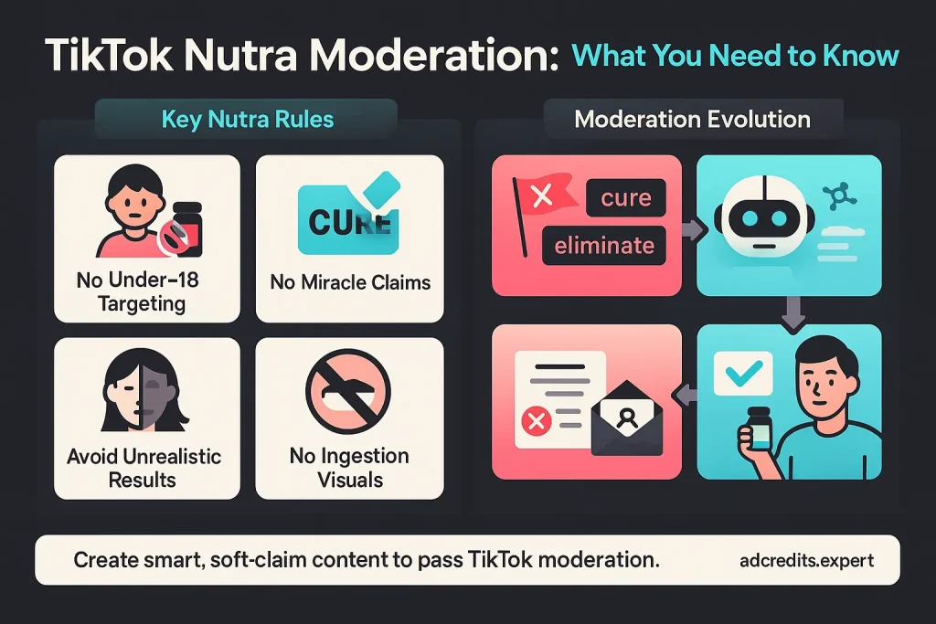 Tiktok Nutra Moderation