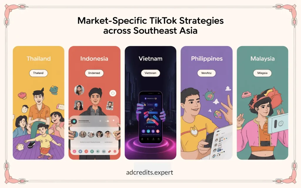Tiktok Strategies across Southeast Asia
