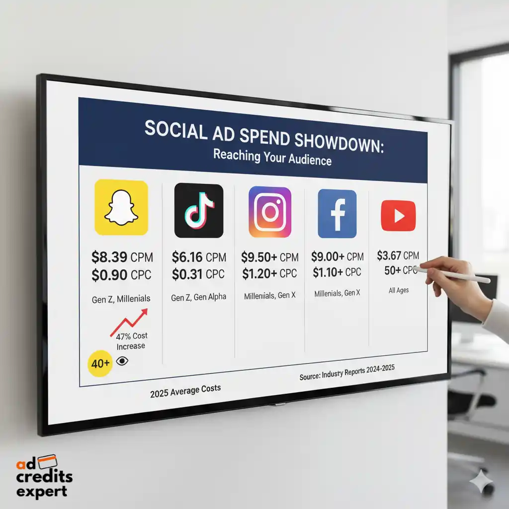 Snapchat ads cost vs other platforms