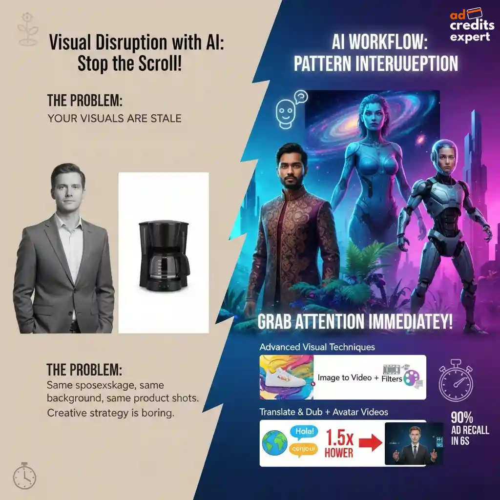 Visual Disruption with AI Avatars and Assets (Execution)