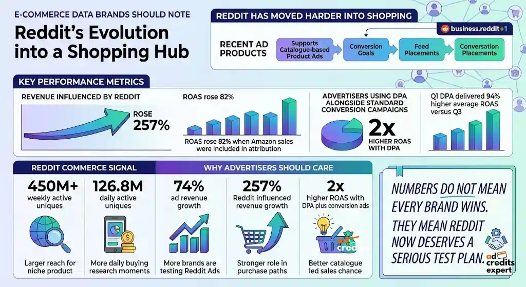 Reddit Ads ecommerce ad performance