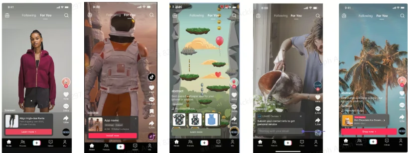 TikTok Ads Creative Formats