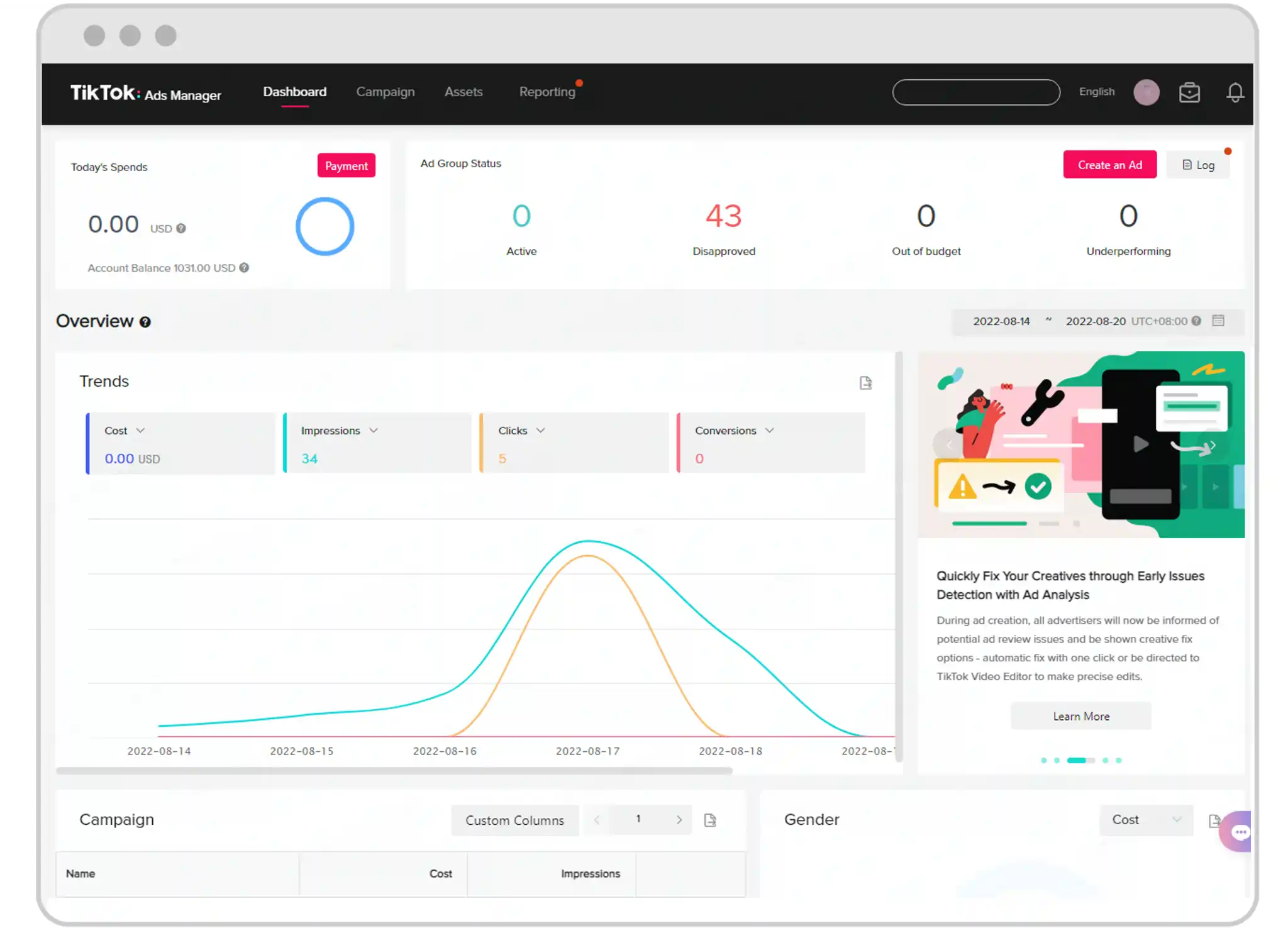 TikTok Ads Tracking