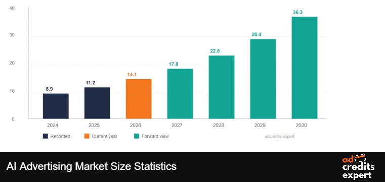 AI Advertising Market Size Statistics