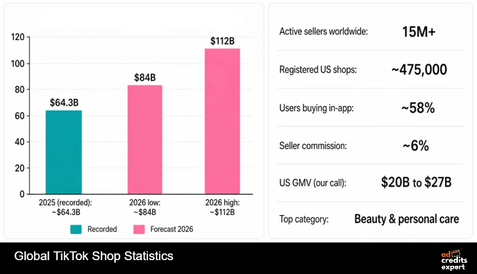 Global TikTok Shop Statistics