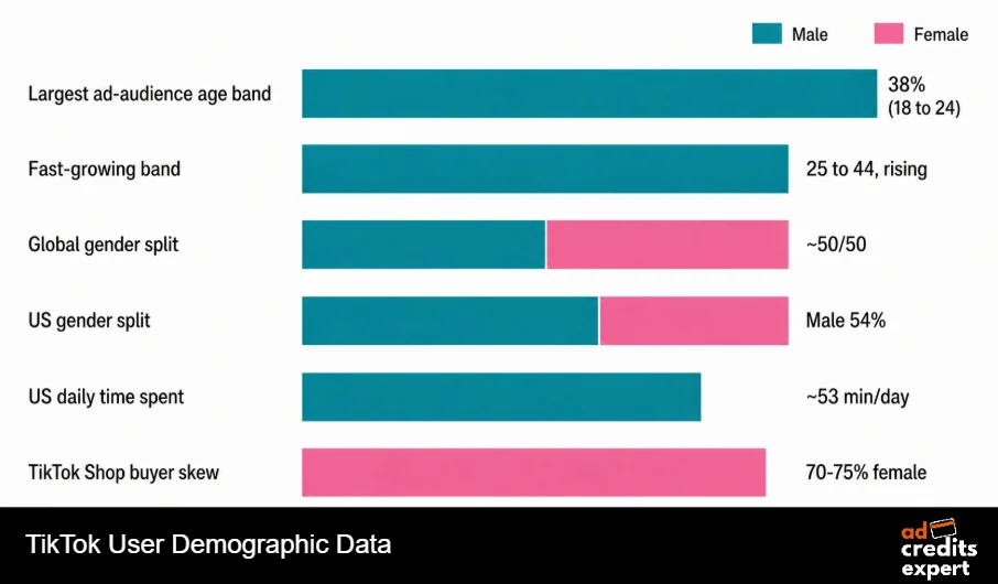 TikTok User Demographic Data