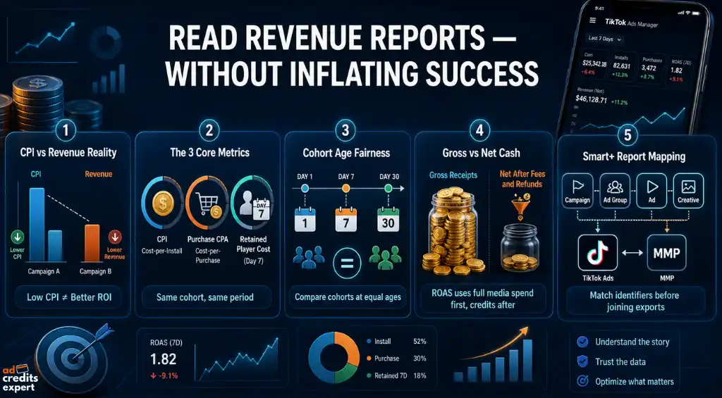 TikTok Revenue Reports Without Inflating Campaign Success