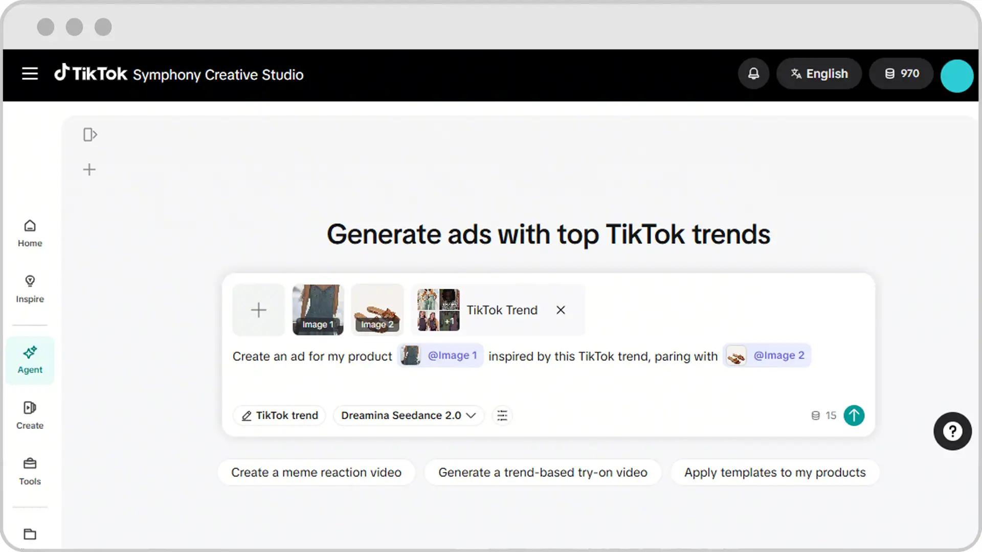 TikTok Symphony creative automation